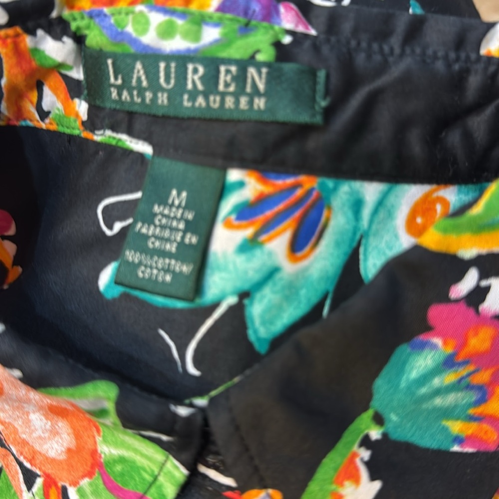Lauren Ralph Lauren top, size M, 3/4 sleeves, like new condition. - Picture 6 of 6